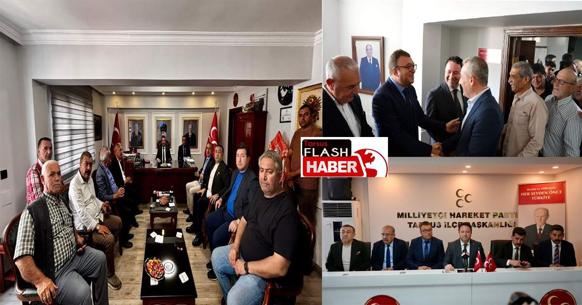MHP Tarsus Teşkilatı’nda Bayramlaşma Coşkusu