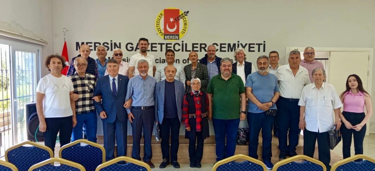 Mersin Gazeteciler Cemiyeti'inde Bayramlaşma İstişare Buluşmasına Dönüştü 