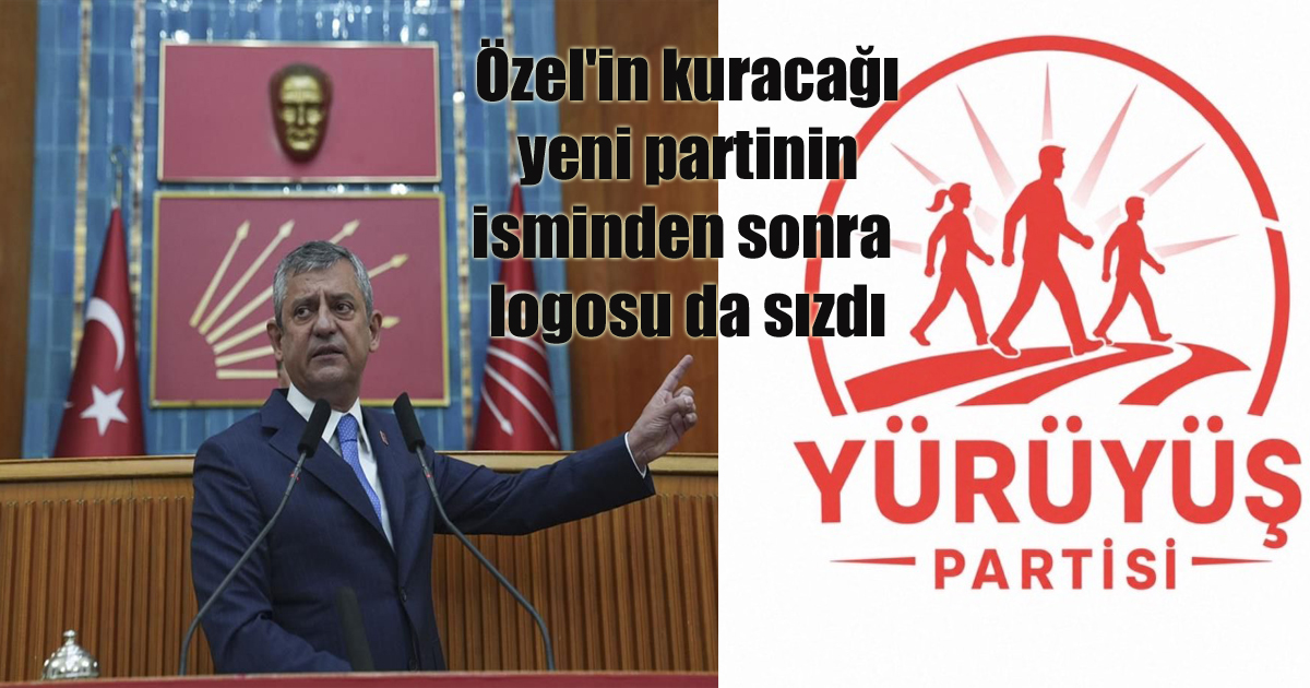 Özel'in kuracağı yeni partinin isminden sonra logosu da sızdı