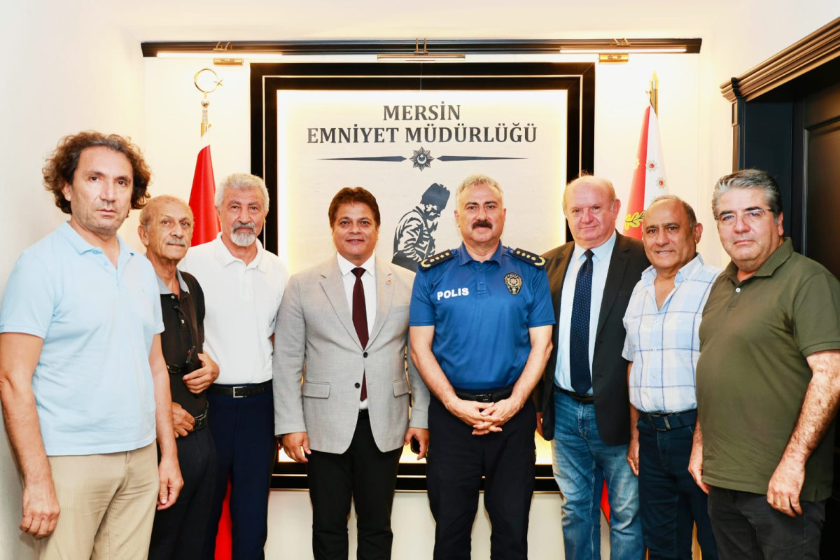 MGC'den Mersin İl Emniyet Müdürü Fahri Aktaş'a Hayırlı Olsun Ziyareti