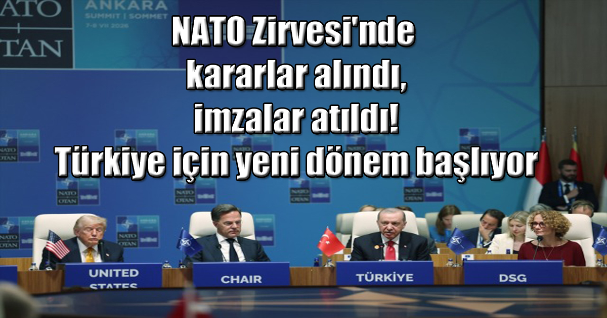 NATO Zirvesi'nde kararlar alındı, imzalar atıldı! Türkiye için yeni dönem başlıyor
